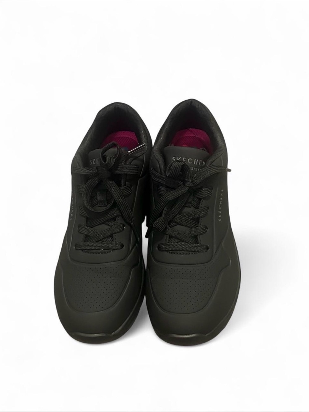 Skechers black UNO SR work shoes